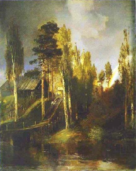 Monastery Gates, Alexei Savrasov